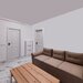 Chiajna, Rezervelor, langa Penny Market, studio 37 mp, nou mobilat, etaj 4, lift,